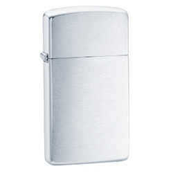 Brushed Chrome Slim lighter